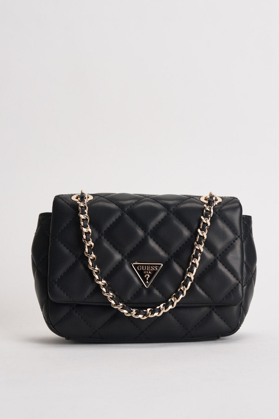 Borsa donna Juliet Mini in similpelle nera HWQG2456740 NERO GUESS 