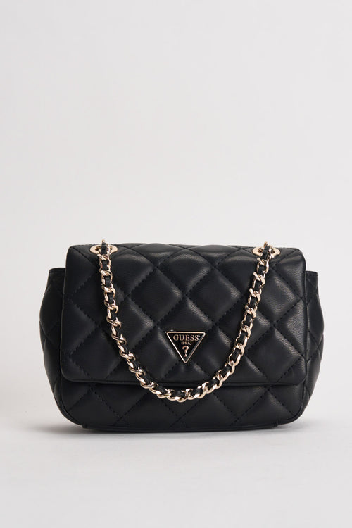 Borsa donna Juliet Mini in similpelle nera - 1