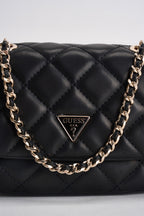 Borsa donna Juliet Mini in similpelle nera HWQG2456740 NERO GUESS 