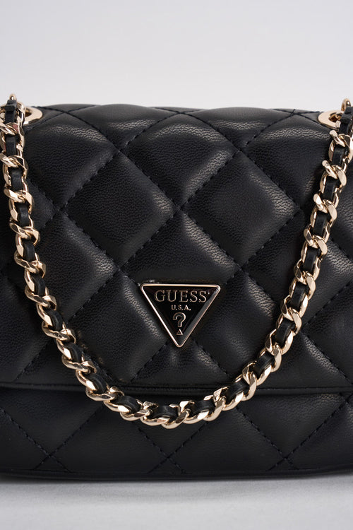 Borsa donna Juliet Mini in similpelle nera - 2