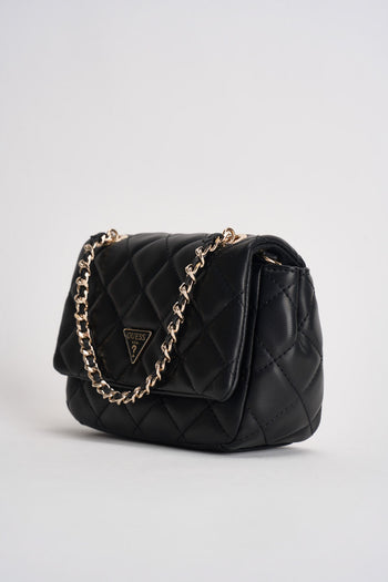 Borsa donna Juliet Mini in similpelle nera - 3