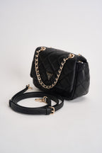 Borsa donna Juliet Mini in similpelle nera HWQG2456740 NERO GUESS 