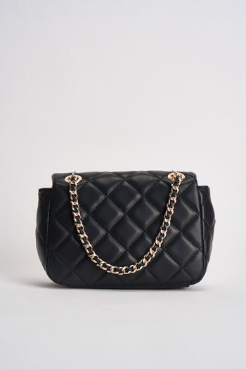 Borsa donna Juliet Mini in similpelle nera - 5