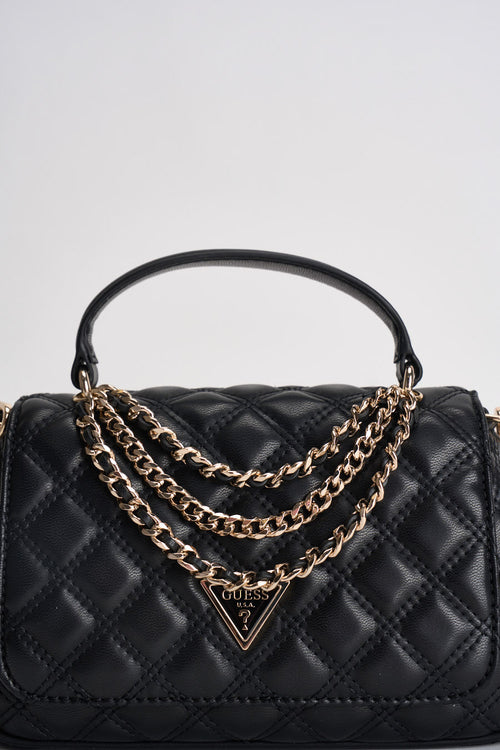 Borsa a mano Giully in similpelle nera - 2