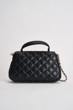 Borsa a mano Giully in similpelle nera HWQG9673190 BLACK GUESS 