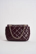 Borsa donna Juliet Mini vernice bordeaux HWQT2456740 BURGUNDY GUESS 