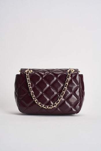Borsa donna Juliet Mini vernice bordeaux - 5