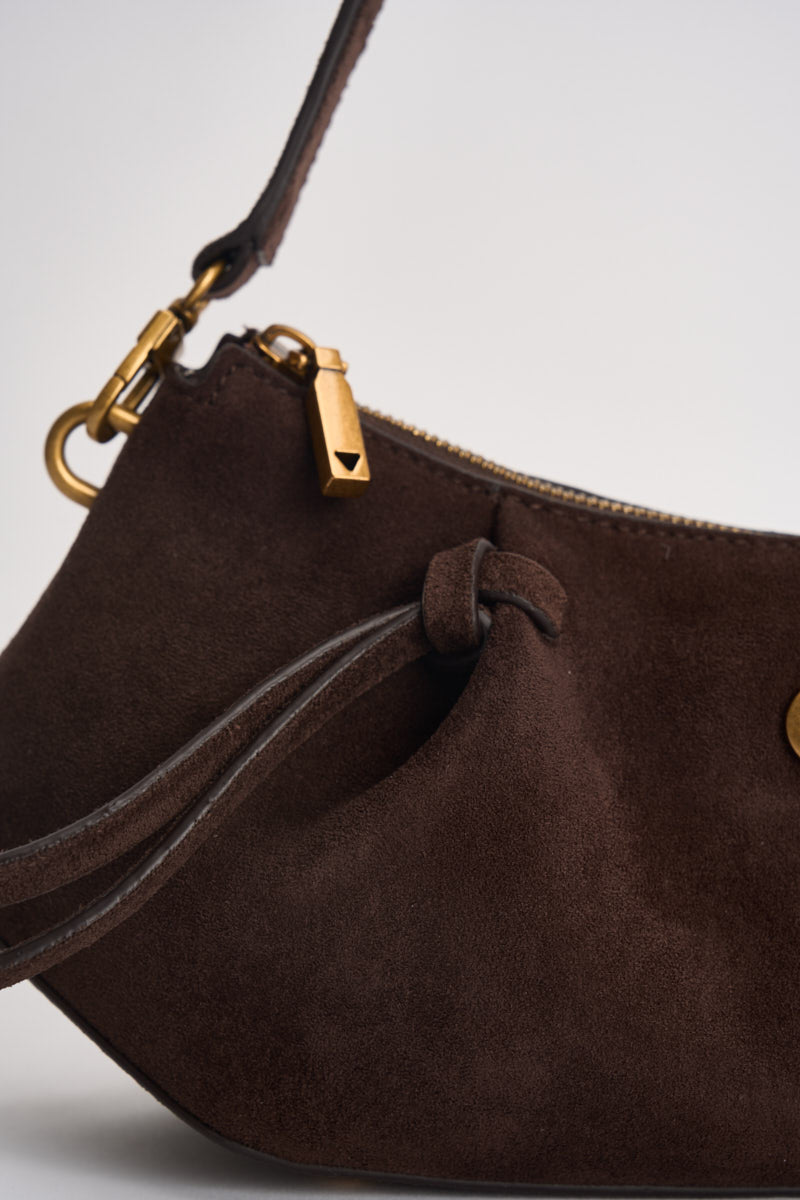 Borsa donna a spalla Allegra marrone scuro HWSG2237180 ESPRESSO GUESS 