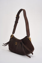 Borsa donna a spalla Allegra marrone scuro HWSG2237180 ESPRESSO GUESS 