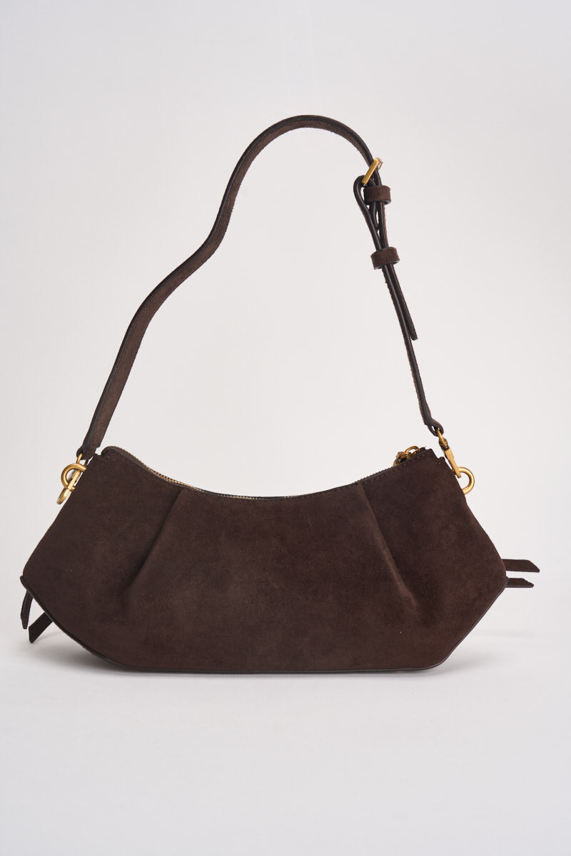 Borsa donna a spalla Allegra marrone scuro HWSG2237180 ESPRESSO GUESS 