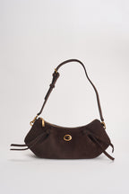 Borsa donna a spalla Allegra marrone scuro HWSG2237180 ESPRESSO GUESS 