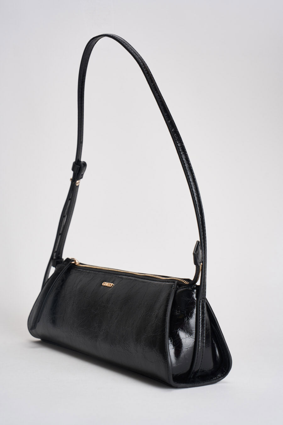 Borsa donna lucida nera HWTC9731720 BLACK GUESS 