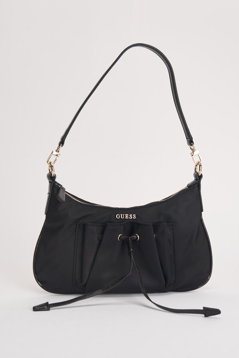 Borsa donna Theodora a spalla nera HWYG2327720 NERO GUESS 
