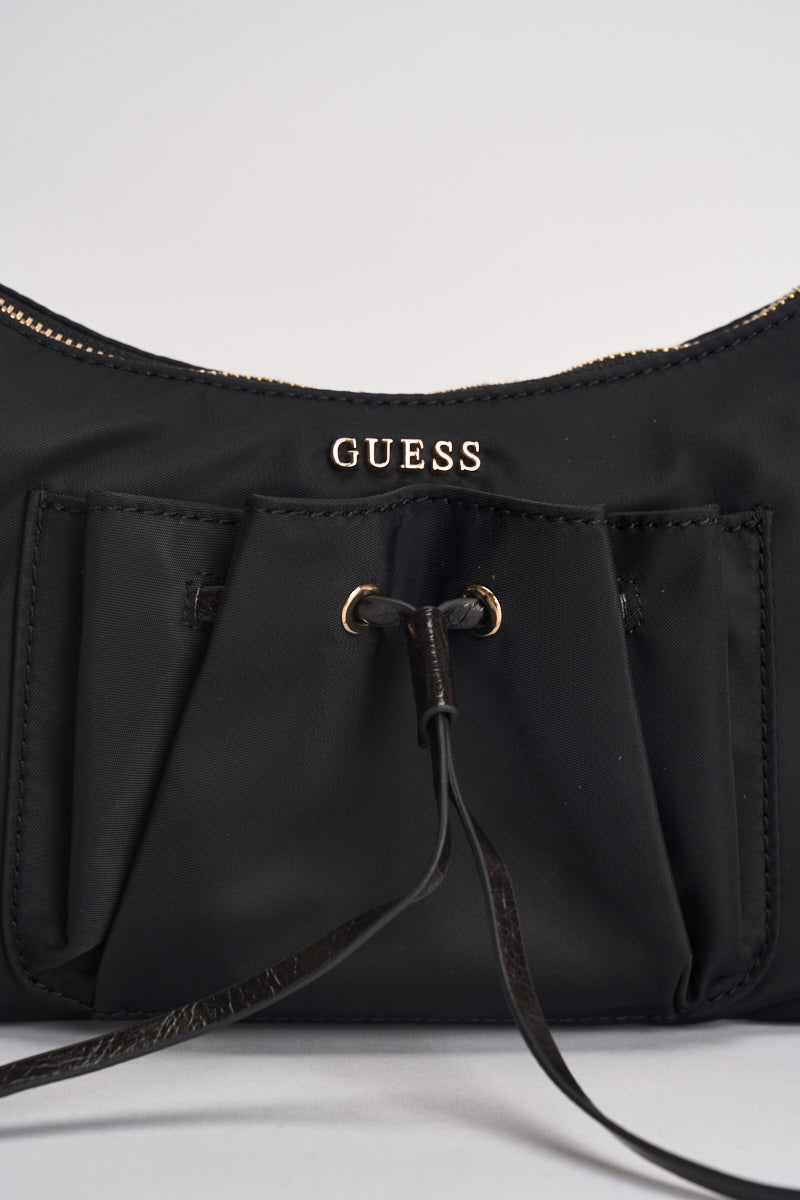Borsa donna Theodora a spalla nera HWYG2327720 NERO GUESS 