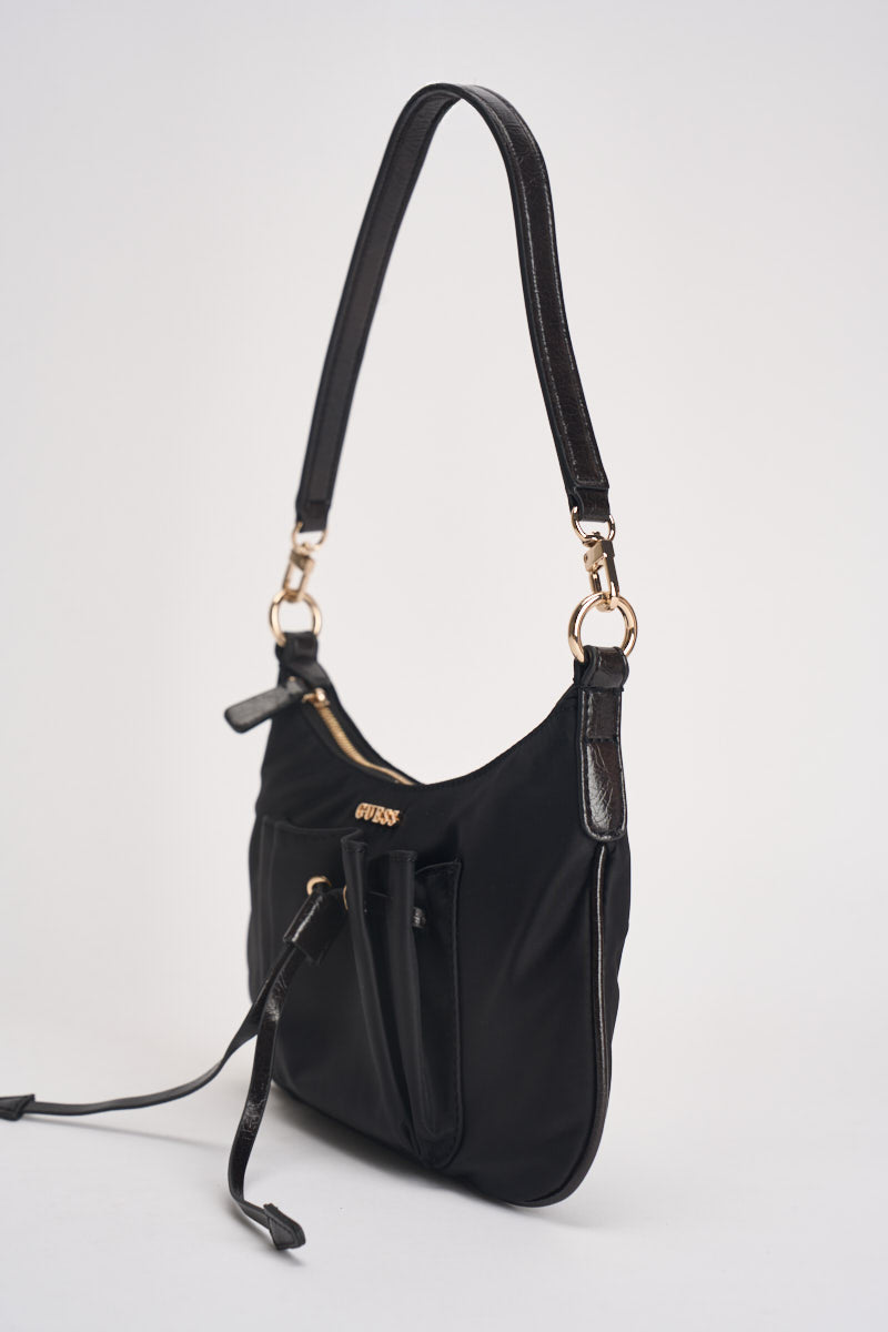Borsa donna Theodora a spalla nera HWYG2327720 NERO GUESS 