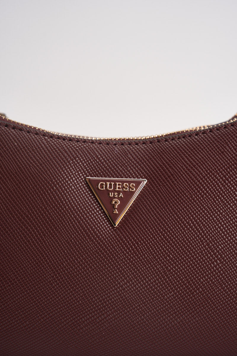 Borsa donna a spalla bordeaux HWZG9672730 BORDEAUX GUESS 