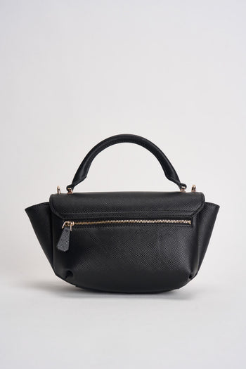 Borsa donna Gilda Mini  in similpelle nera - 6