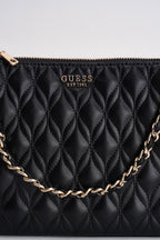 Borsa donna trapuntata nera PW7577P6322 BLACK GUESS 