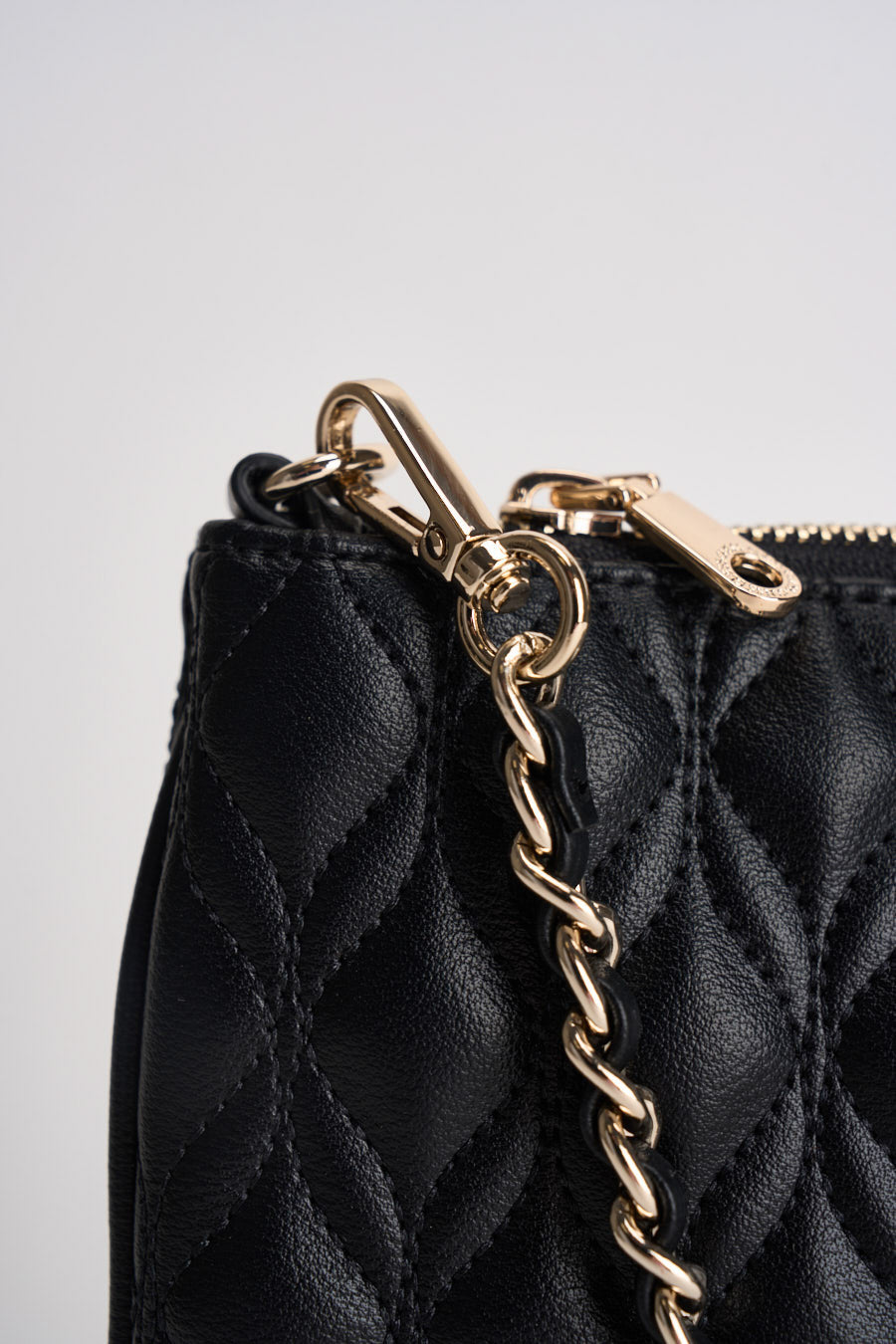 Borsa donna trapuntata nera PW7577P6322 BLACK GUESS 