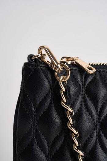 Borsa donna trapuntata nera - 3