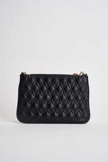 Borsa donna trapuntata nera - 5