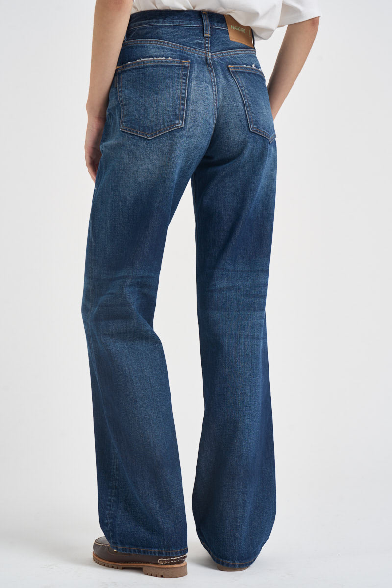 Jeans donna Korea Norm Core in denim blu KOREA NORMCORE HAIKURE 
