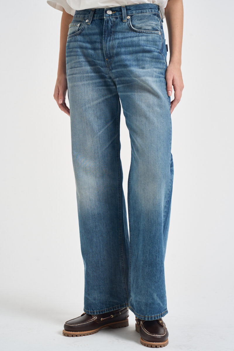 Jeans donna Winny in denim blu WINNY BLUERYDER HAIKURE 