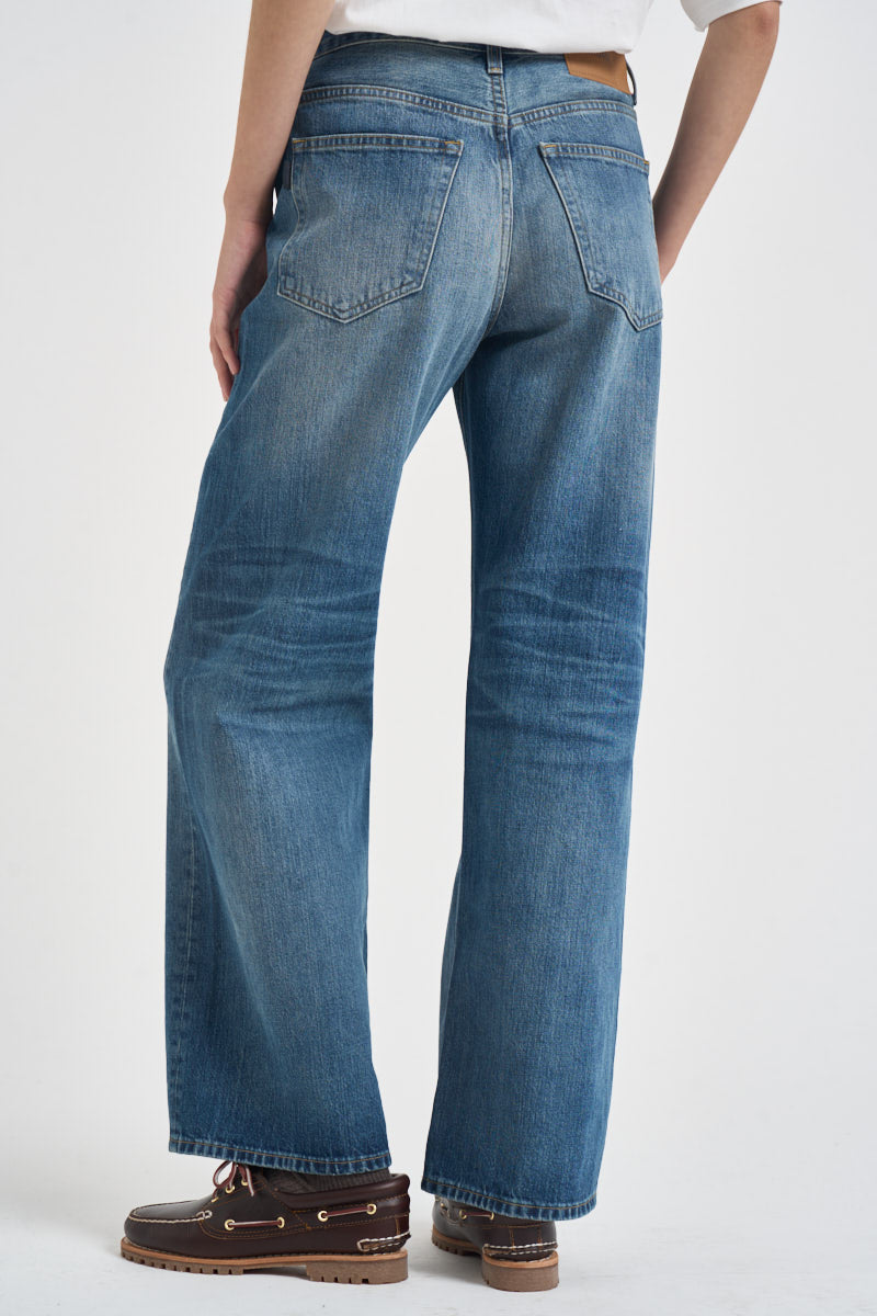 Jeans donna Winny in denim blu WINNY BLUERYDER HAIKURE 