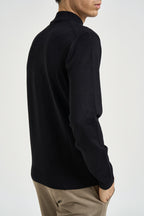 Maglia uomo dolcevita nera 3236H NERO HAMAKI-HO MILANO 
