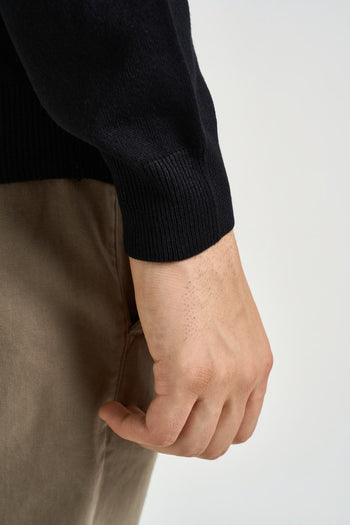 Maglia uomo dolcevita nera - 6