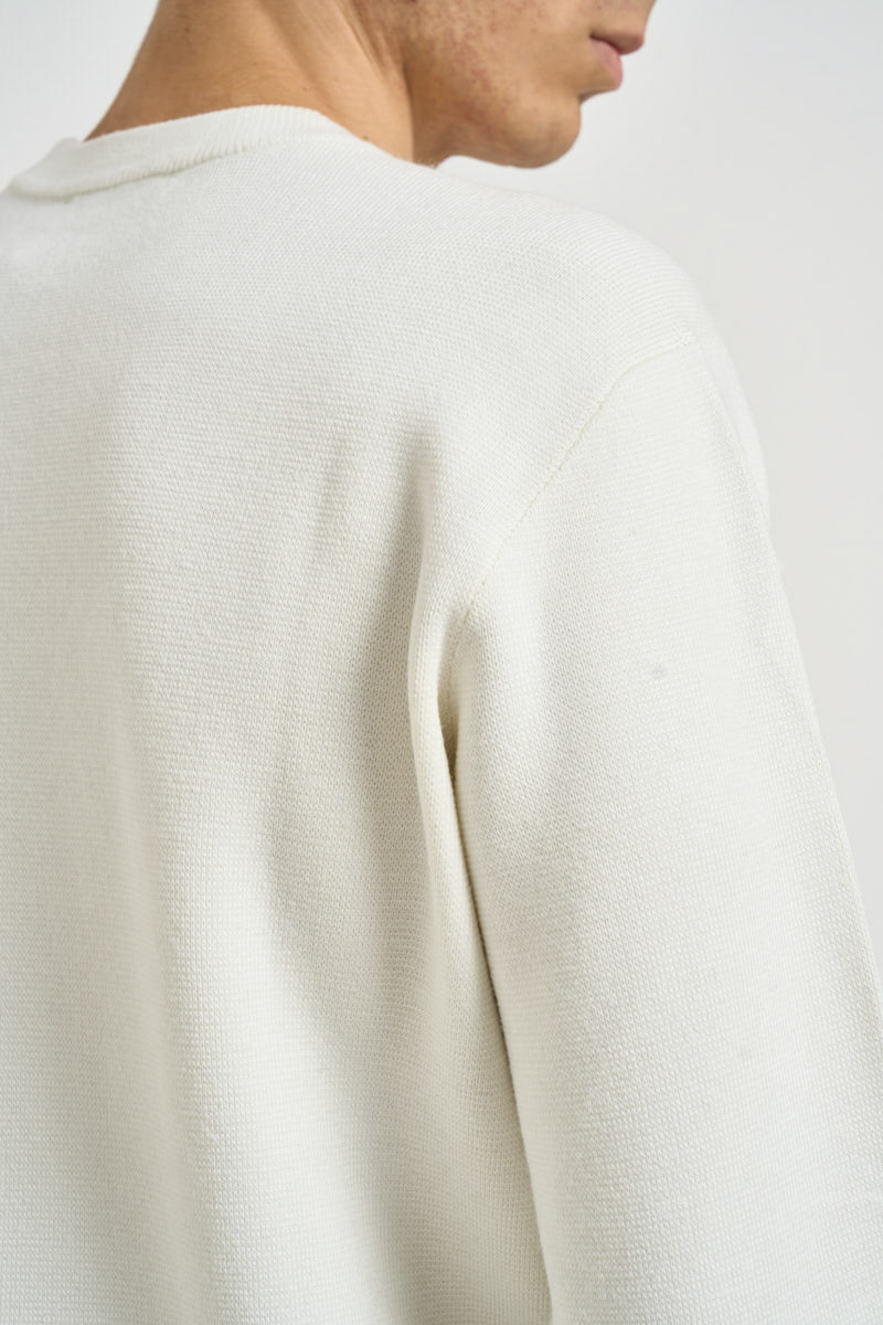 Maglia uomo girocollo bianca 3248H OFF WHITE HAMAKI-HO MILANO 