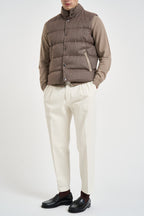 Gilet uomo piumino marrone melange VANCOUVER NOCCIOLA HELMUR 