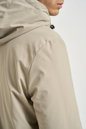 Giacca uomo impermeabile beige - 5