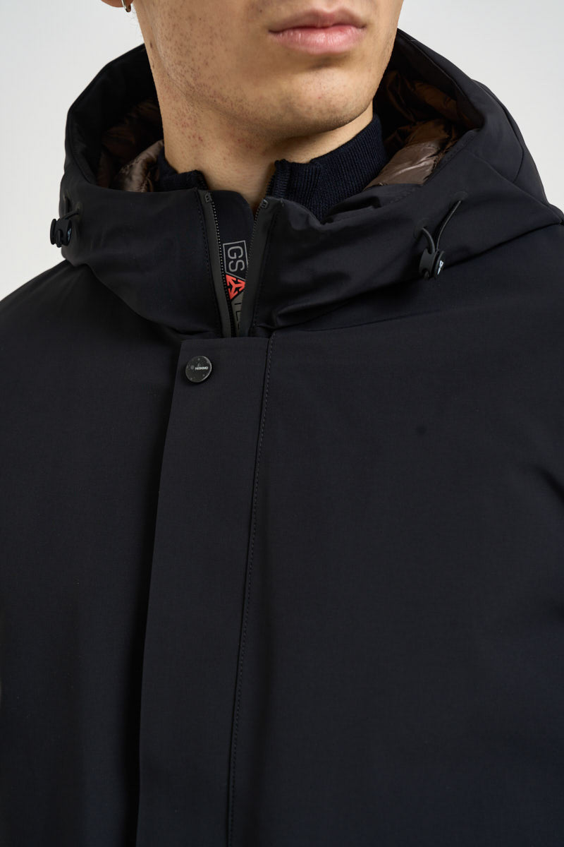 Giacca uomo impermeabile nera HE2440005 NERO HESKIMO 