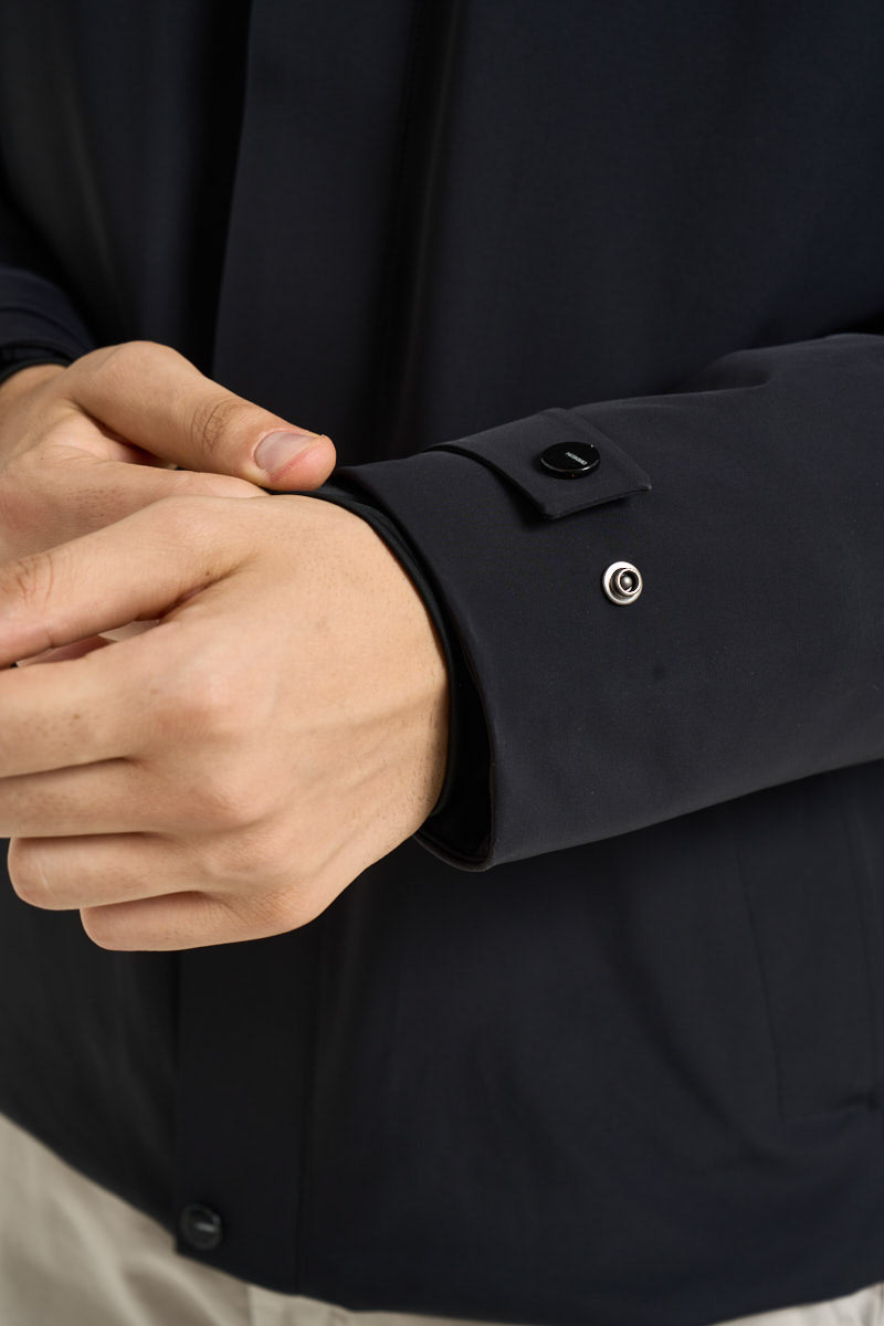 Giacca uomo impermeabile nera HE2440005 NERO HESKIMO 