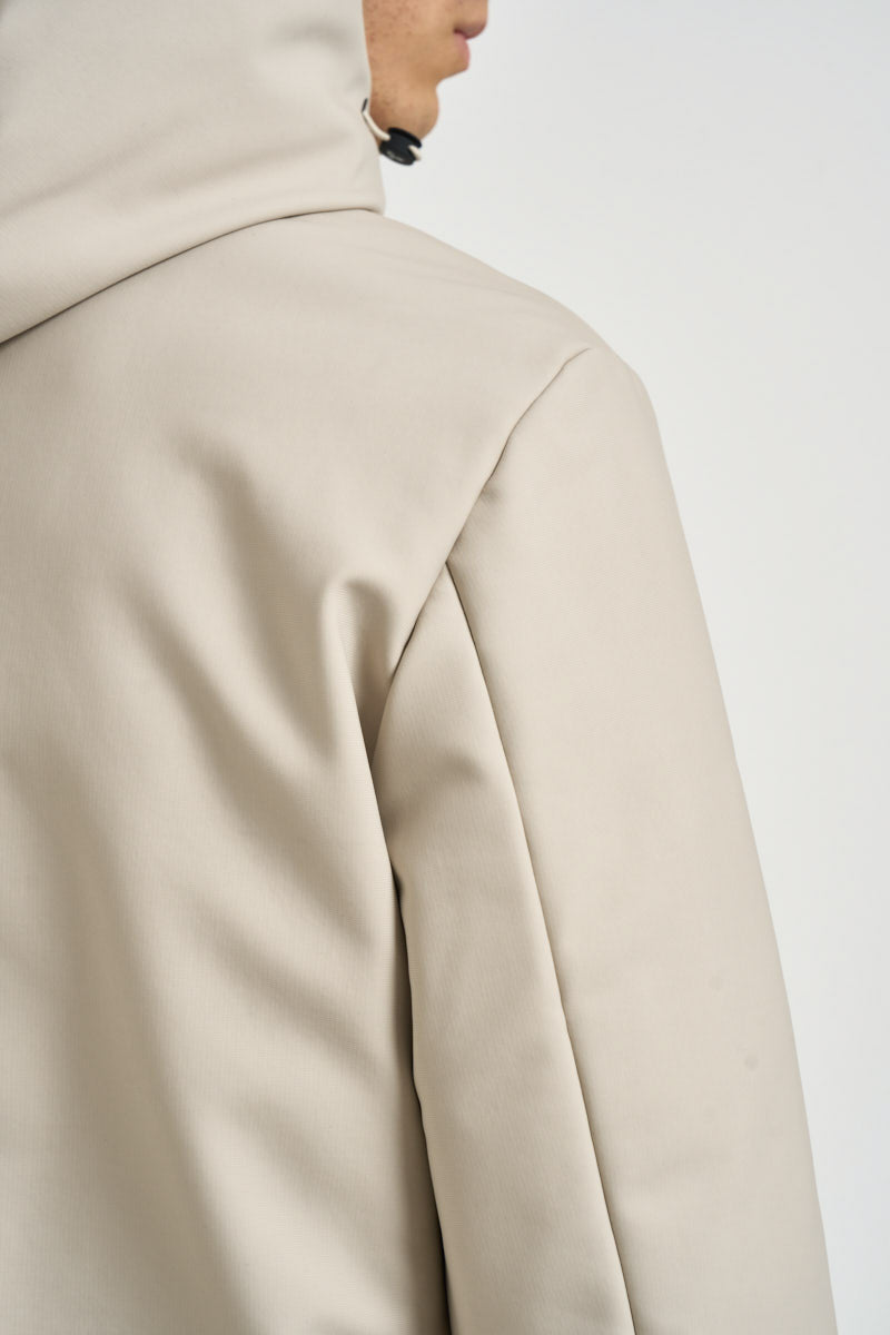 Parka uomo impermeabile beige HE2440015 BEIGE HESKIMO 