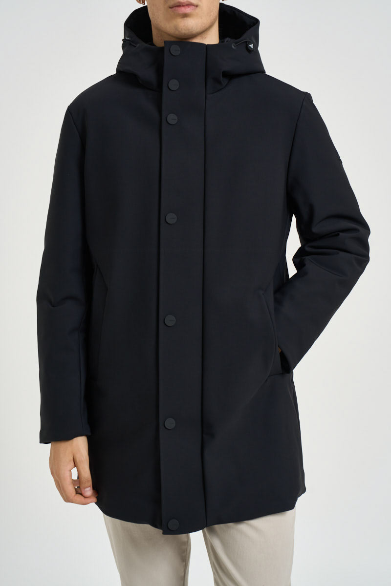 Parka uomo impermeabile nero HE2440015 NERO HESKIMO 