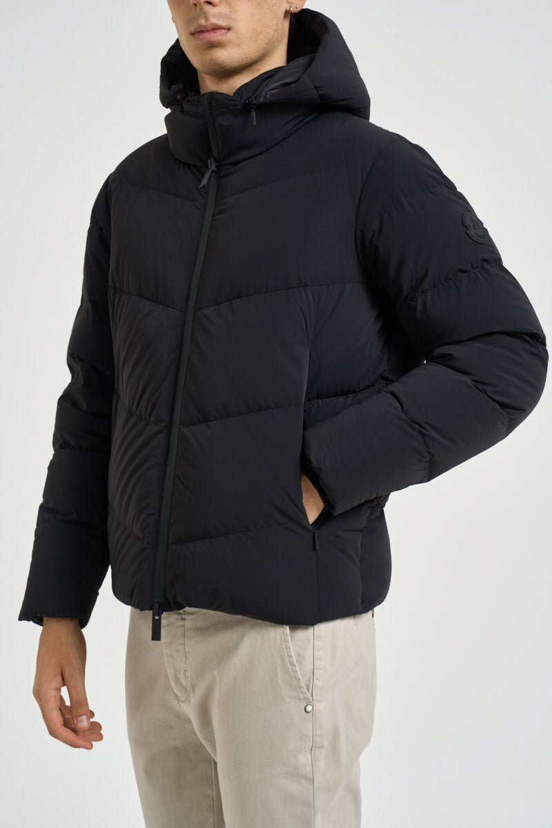 Piumino uomo trapuntato nero HE2440018 NERO HESKIMO 