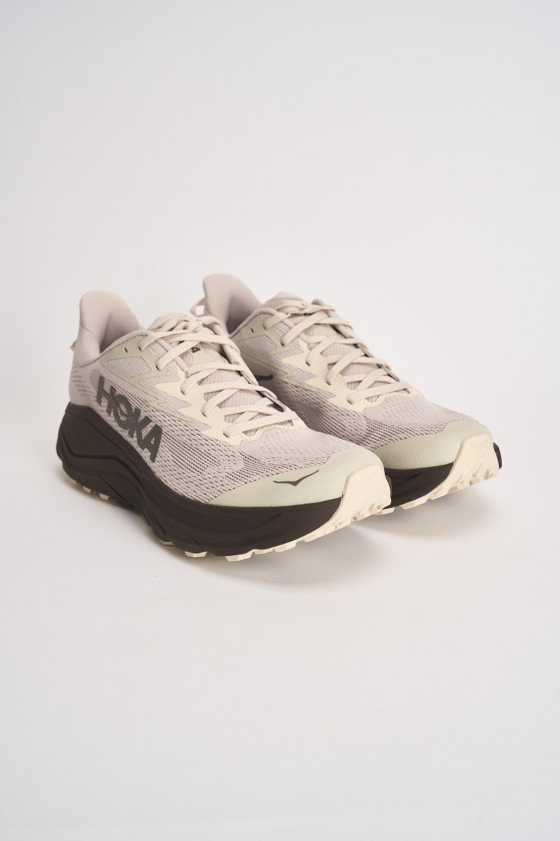Sneakers uomo Challenger 8 beige e marrone 1168716 RCS HOKA 