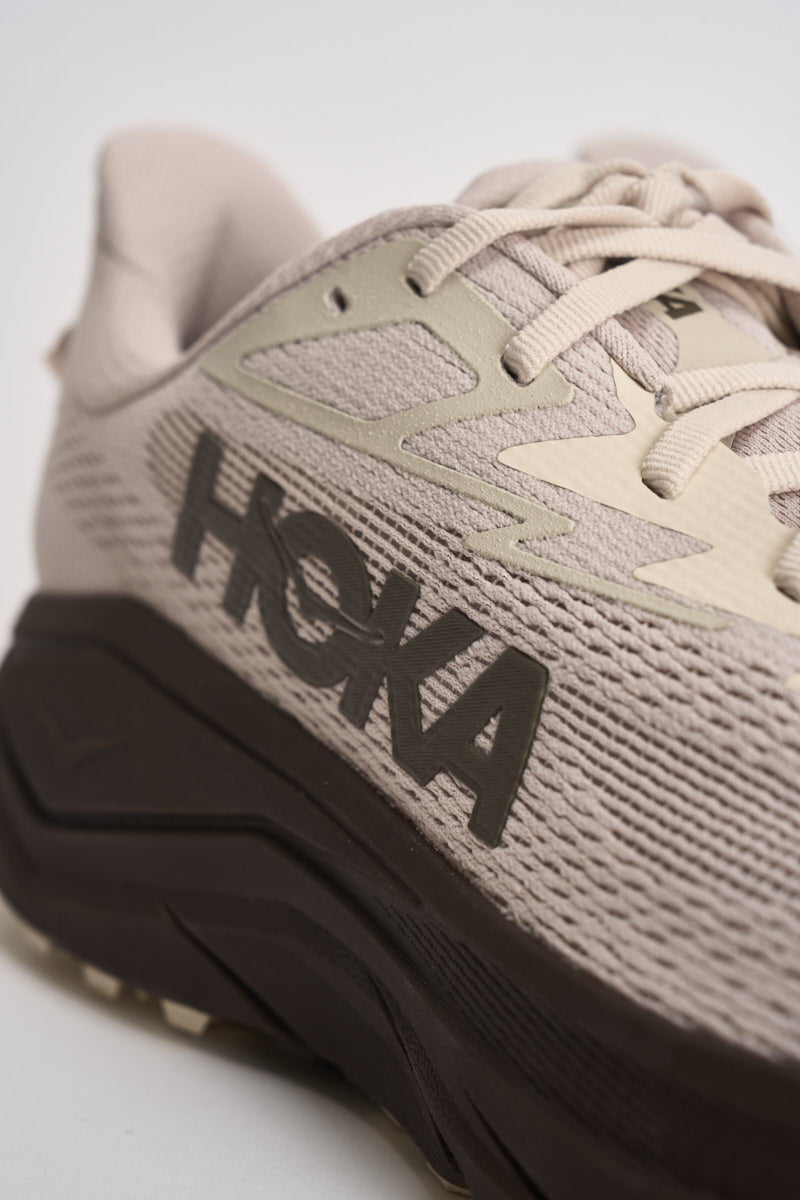 Sneakers uomo Challenger 8 beige e marrone 1168716 RCS HOKA 