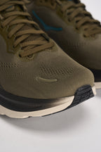 Sneakers uomo Clifton 11 verde militare 1176572 AVRV HOKA 