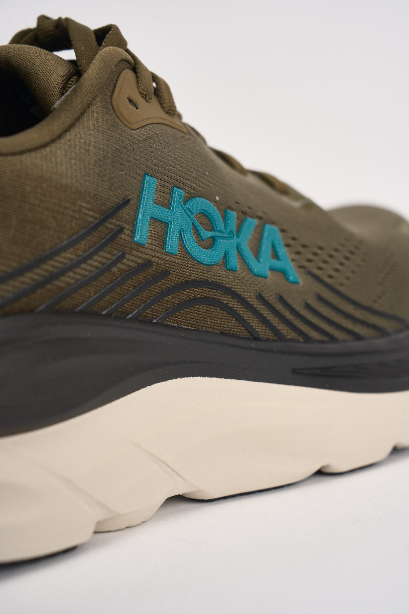 Sneakers uomo Clifton 11 verde militare 1176572 AVRV HOKA 