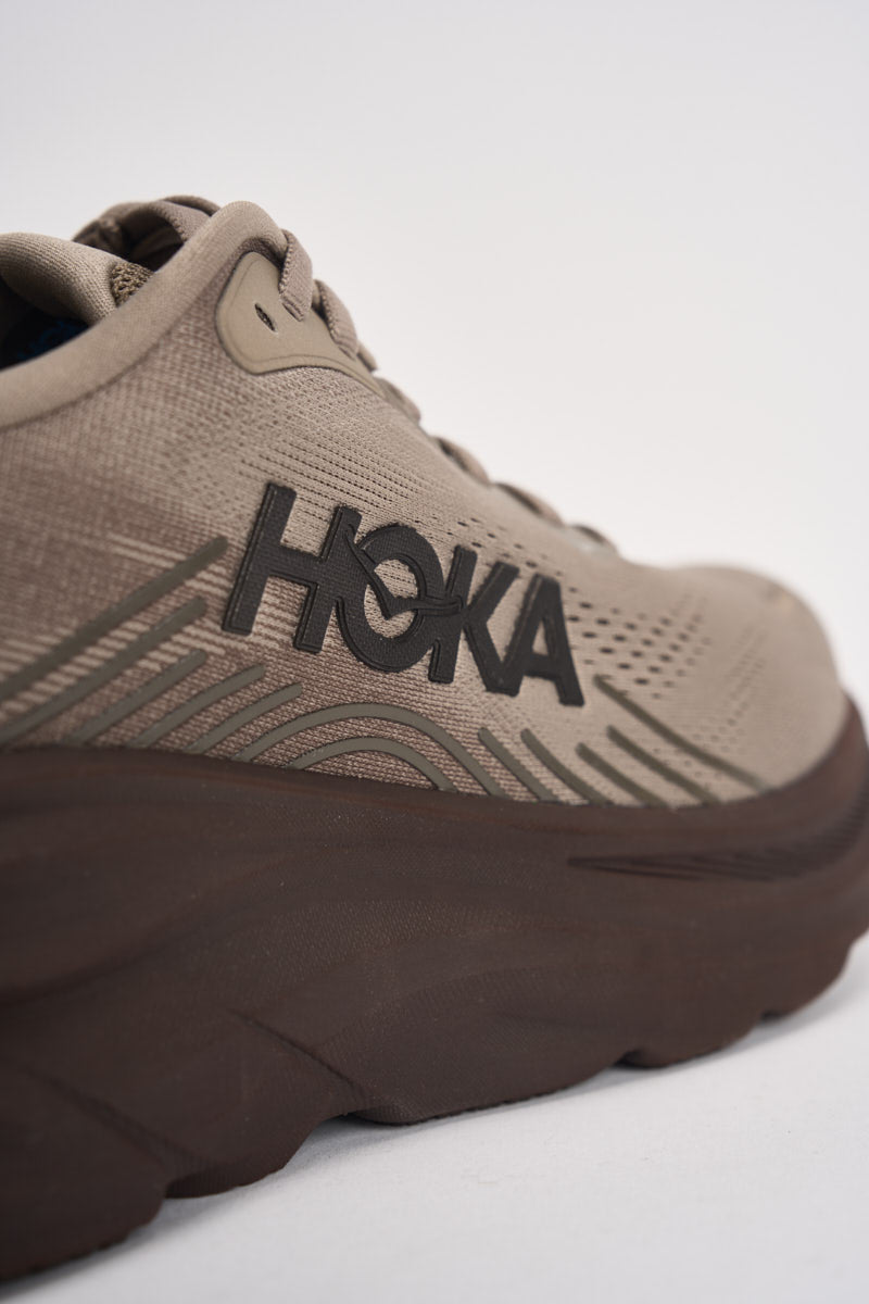 Sneakers uomo Clifton 11 grigie e nere 1176572 BYPB HOKA 