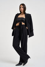 Blazer donna doppiopetto nero JU25MAW NERO IMPERIAL 