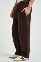 Pantalone uomo jogger marrone P8588P384 MORO IMPERIAL 