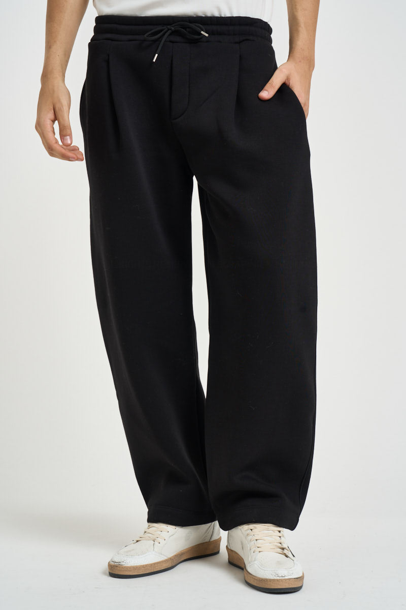 Tuta uomo jogger nera P8588P384 NERO IMPERIAL 
