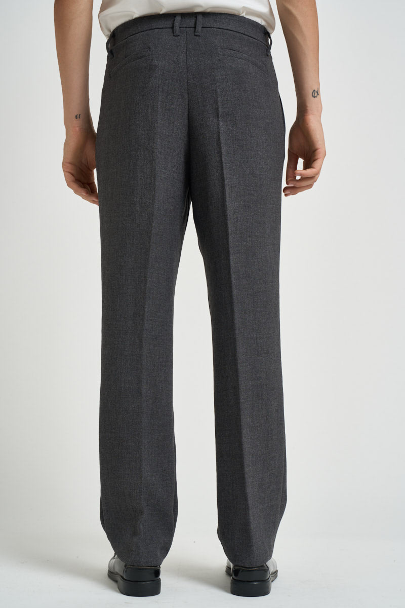 Pantalone uomo con pinces grigio antracite PD3MMBJ ANTRACITE IMPERIAL 