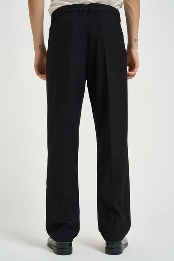 Pantalone uomo gamba dritta nero - 4