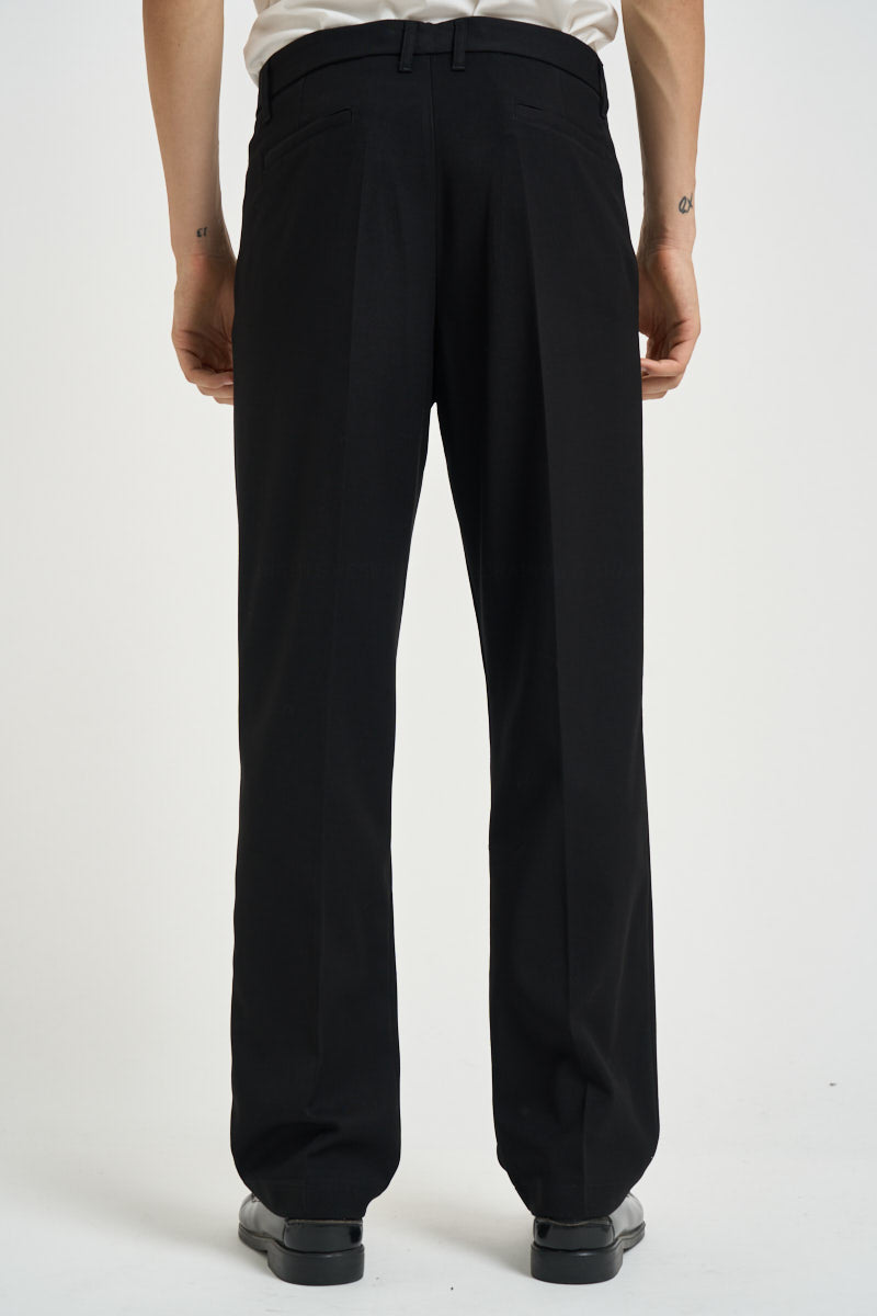 Pantalone uomo gamba dritta nero PD3MMBV NERO IMPERIAL 