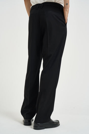 Pantalone uomo gamba dritta nero - 5